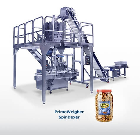 SpinDexer Jar Filling Machine