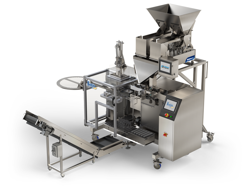 Bingo Bagger vacuum packaging machine with weigh filler_low