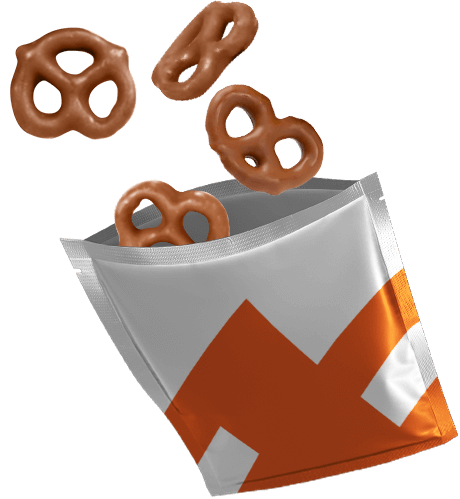 Food packaging machine_choco-pretzels